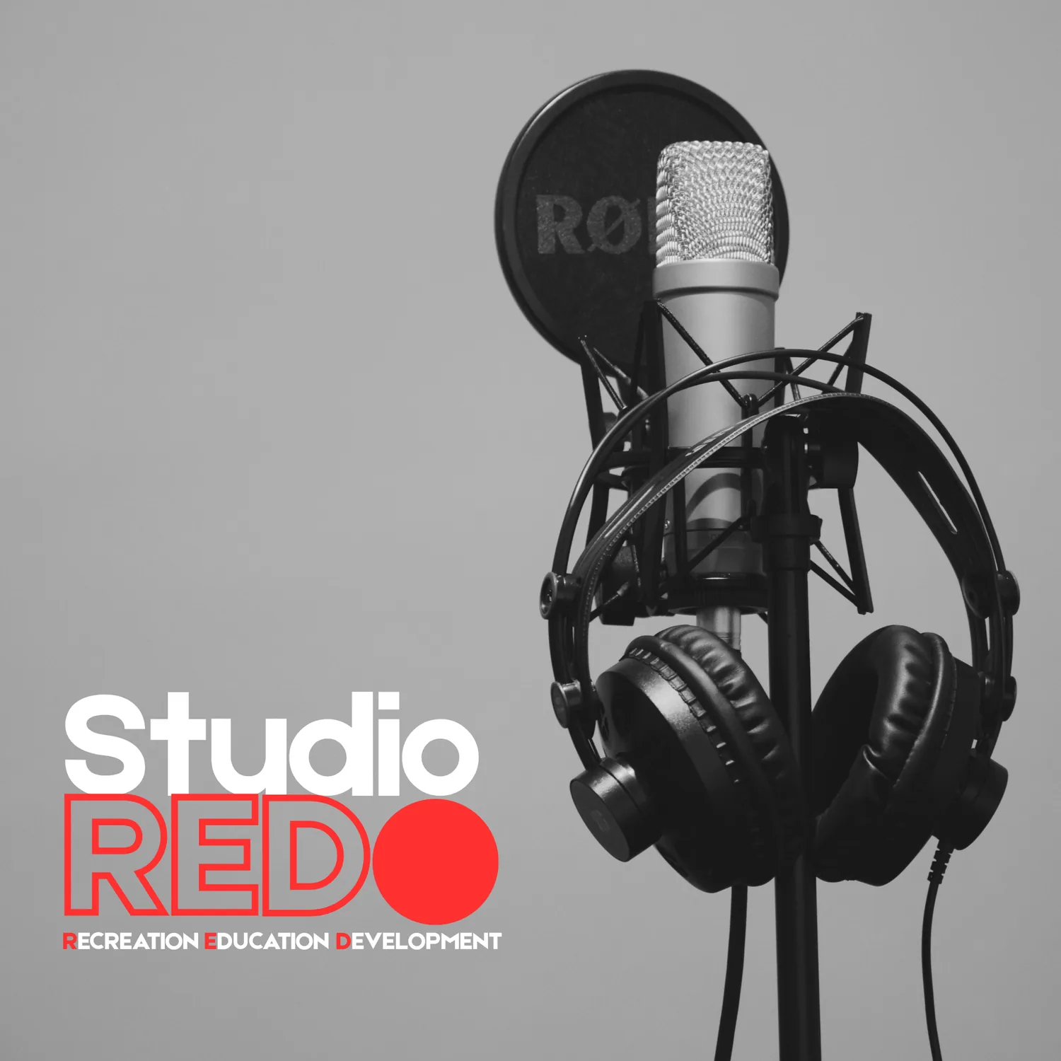 Studio RED recording graphic