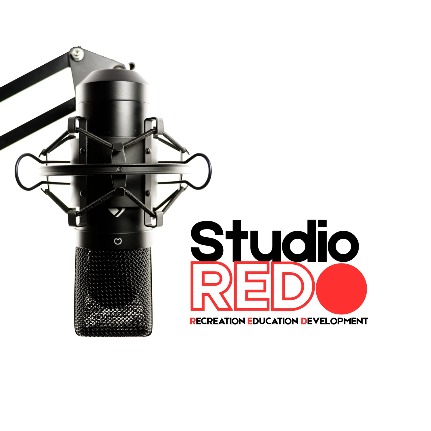 Studio RED microphone social graphic
